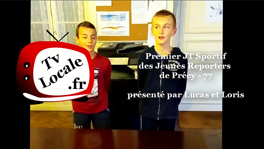 Jeunes Reporters Sans Frontières : Premier JT Sportif des JRSF du RPI de Fresnes, Précy et Charmentray - Seine-et-Marne  #tvlocale #Localinfo